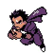 Pokemon Crystal sprite of Koga.