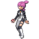 Commander Jupiter trainer sprite from Pokémon Diamond and Pearl.