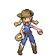 Cowgirl trainer sprite from Pokémon Diamond and Pearl.