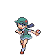 Pokémon Trainer Marley trainer sprite from Pokémon Diamond and Pearl.