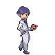 Pokémon Trainer Riley trainer sprite from Pokémon Diamond and Pearl.
