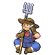 Rancher trainer sprite from Pokémon Diamond and Pearl.