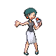 Reporter trainer sprite from Pokémon Diamond and Pearl.