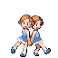 Twins Joy & Meg trainer sprite