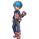 Ace Trainer M trainer battle sprite