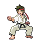 Black Belt trainer battle sprite