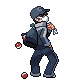 Burglar trainer battle sprite