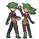 Double Team trainer battle sprite
