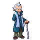Leader Pryce trainer battle sprite