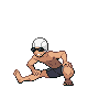 Swimmer M trainer battle sprite