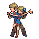 Young Couple trainer battle sprite