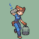 Bird Keeper battle sprite from Pokémon Platinum