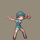 Camper battle sprite from Pokémon Platinum
