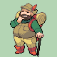 Hiker battle sprite from Pokémon Platinum
