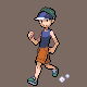 Jogger battle sprite from Pokémon Platinum