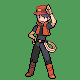 Ranger Male battle sprite from Pokémon Platinum