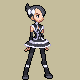 Trainer Marley battle sprite from Pokémon Platinum