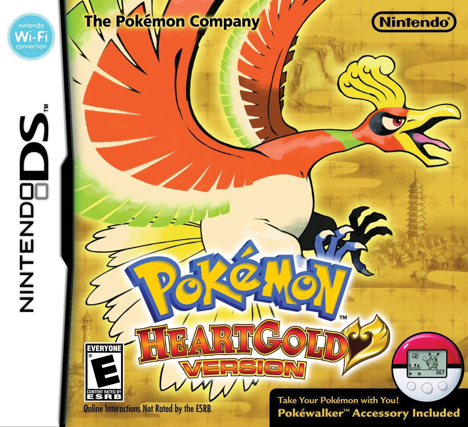 Pokemon HeartGold Version box art