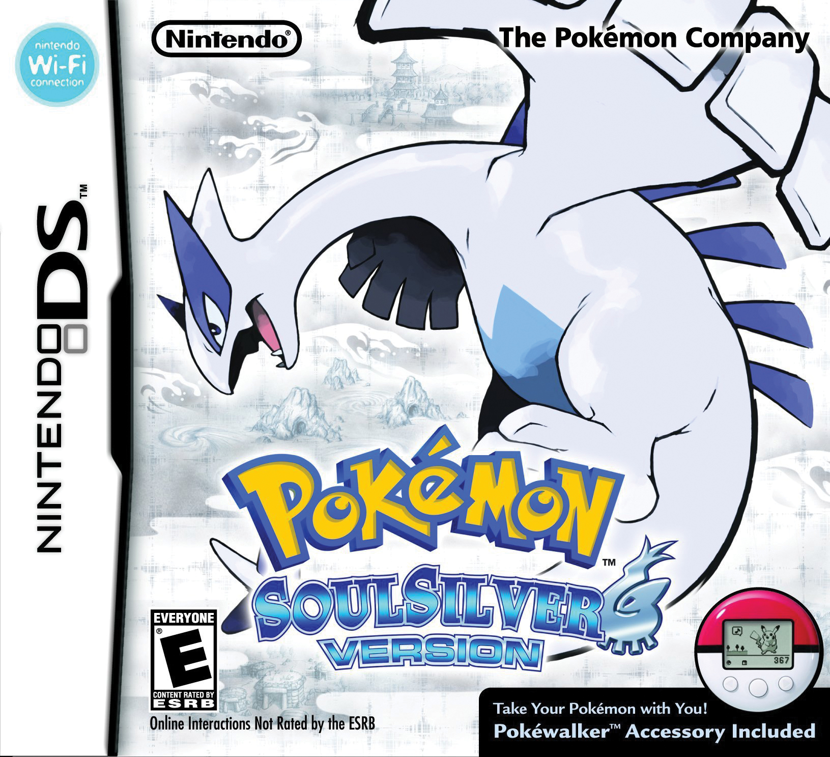 Pokemon SoulSilver Version box art