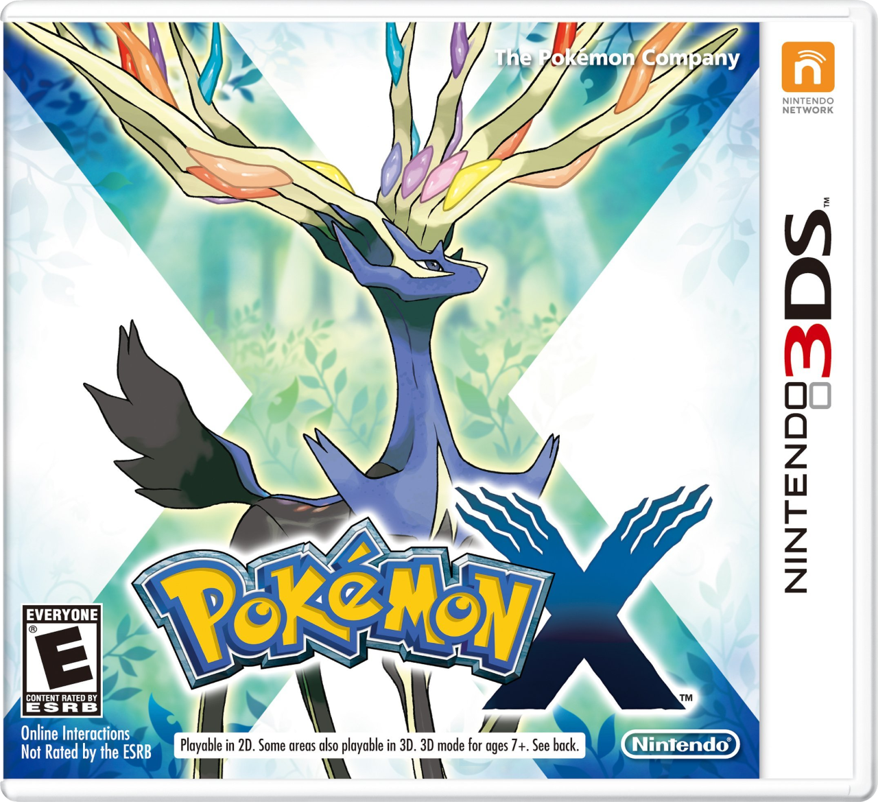 Pokemon X box art