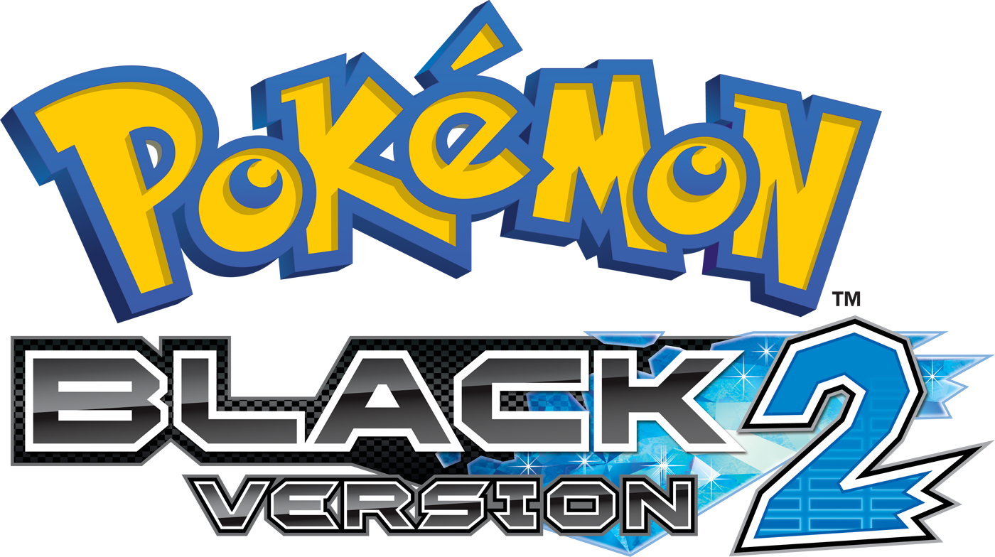 Pokemon Black Version 2 English logo