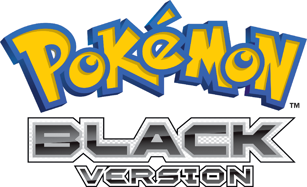 Pokemon Black English logo