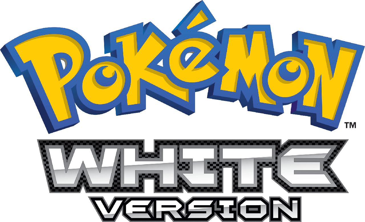 Pokemon White English logo